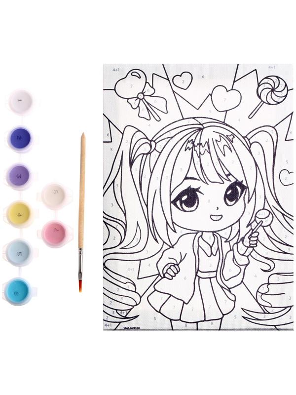 Картина по номерам «Сладкое настроение», 21х15 см