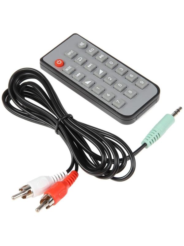 Компьютерные колонки 2.1 Dialog AP-150, 2 х 5Вт + 10Вт, MP3, пульт ДУ, 220В, коричневые