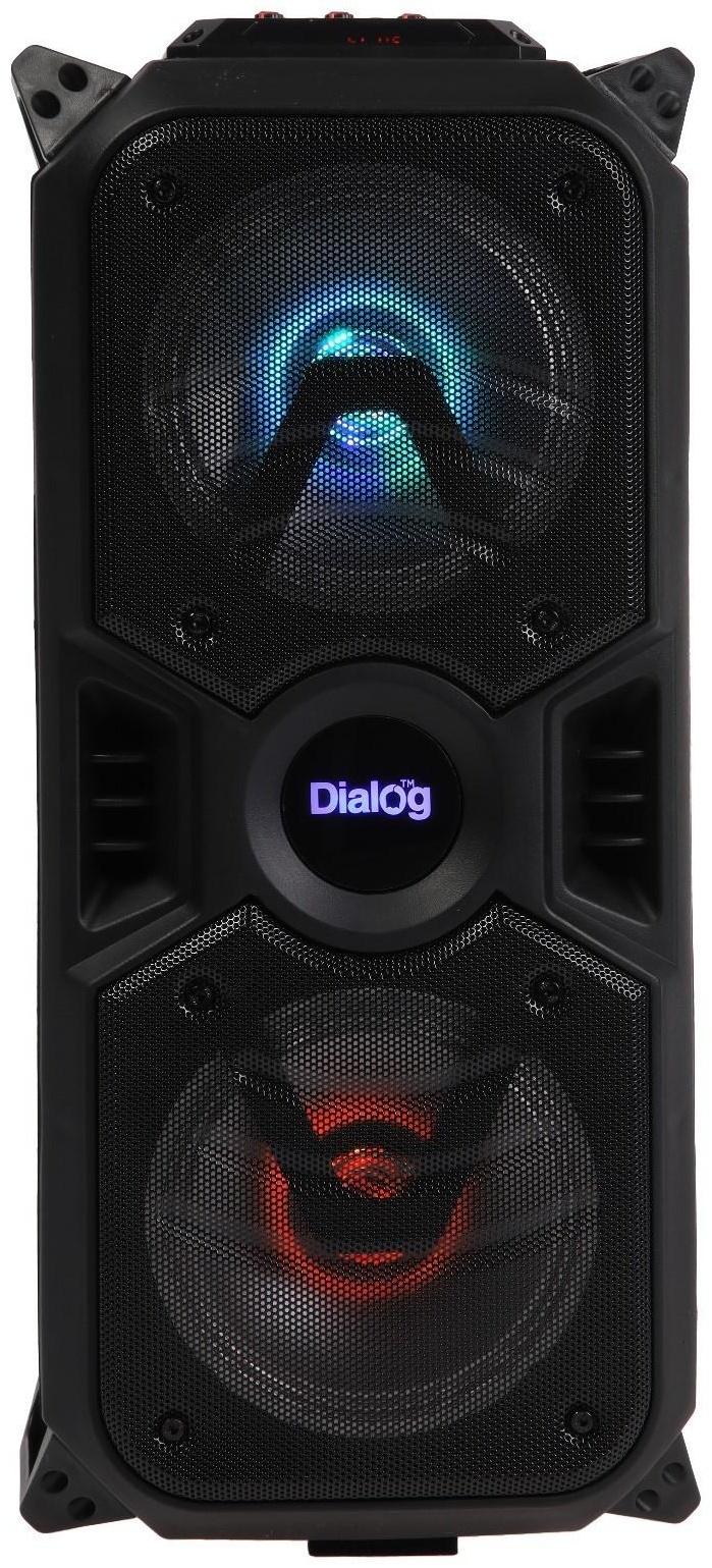 Портативная караоке система Dialog Oscar AO-11, 26 Вт, FM, AUX, USB, BT, микрофон, 3600 мАч