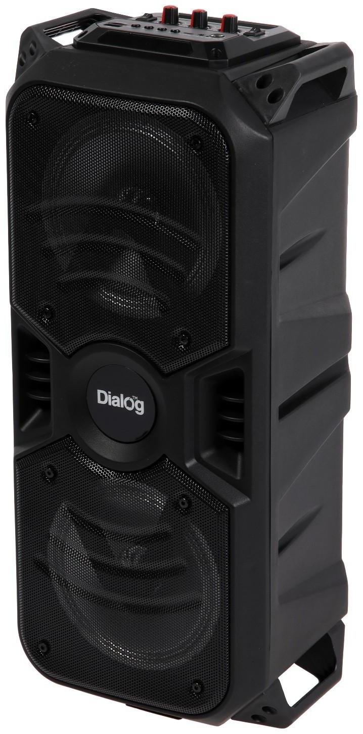 Портативная караоке система Dialog Oscar AO-11, 26 Вт, FM, AUX, USB, BT, микрофон, 3600 мАч