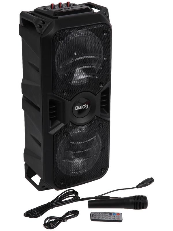 Портативная караоке система Dialog Oscar AO-11, 26 Вт, FM, AUX, USB, BT, микрофон, 3600 мАч