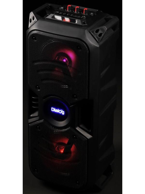 Портативная караоке система Dialog Oscar AO-11, 26 Вт, FM, AUX, USB, BT, микрофон, 3600 мАч