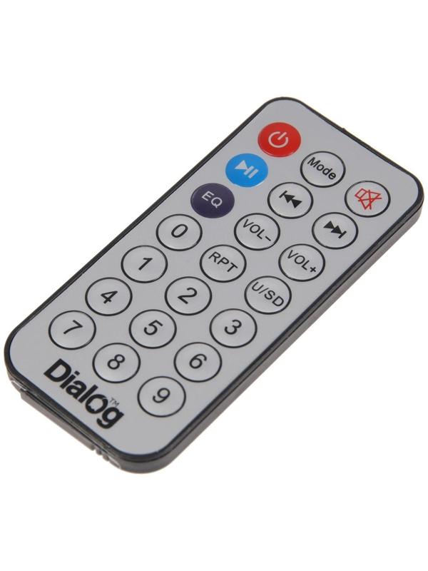 Портативная караоке система Dialog Oscar AO-11, 26 Вт, FM, AUX, USB, BT, микрофон, 3600 мАч