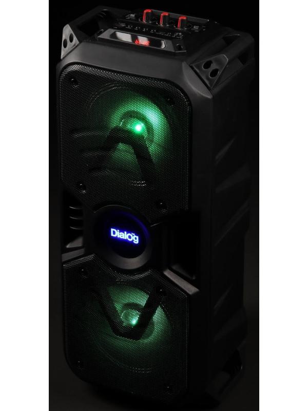 Портативная караоке система Dialog Oscar AO-11, 26 Вт, FM, AUX, USB, BT, микрофон, 3600 мАч