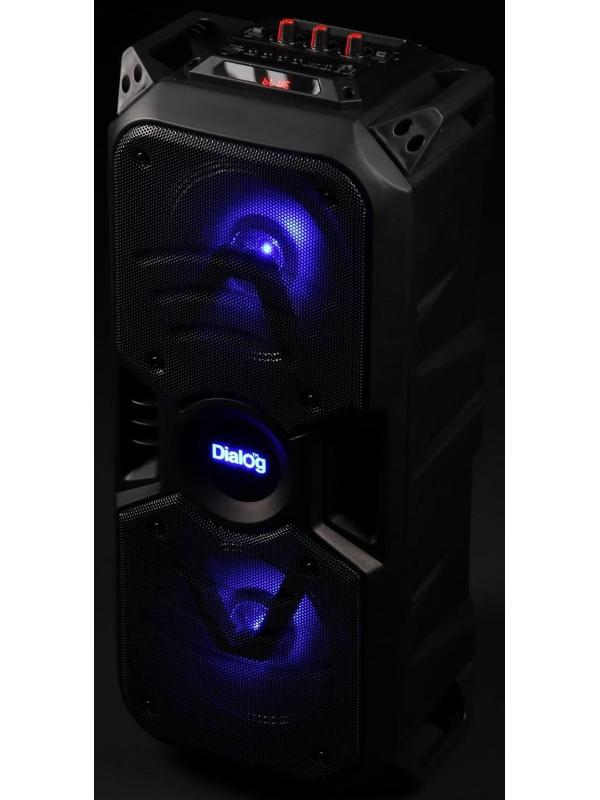 Портативная караоке система Dialog Oscar AO-11, 26 Вт, FM, AUX, USB, BT, микрофон, 3600 мАч