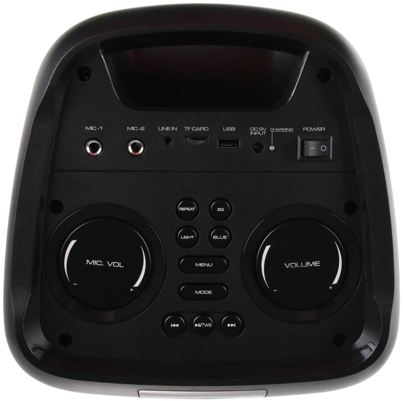 Портативная караоке система Dialog Oscar AO-200 ,45Вт, FM, AUX, USB, BT, беспр.микр,3600 мАч