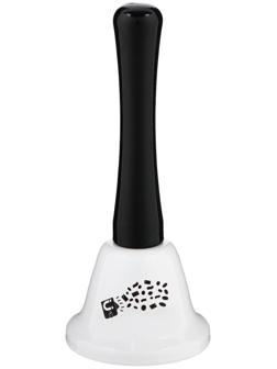 Колокольчик настольный , белый