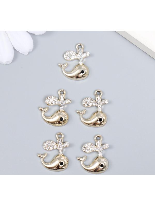 Декор для творчества металл, стразы 