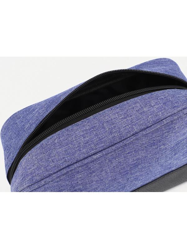 Косметичка на молнии, цвет фиолетовый