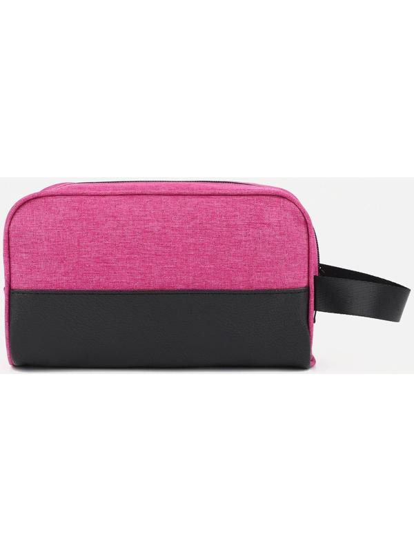Косметичка на молнии, цвет розовый