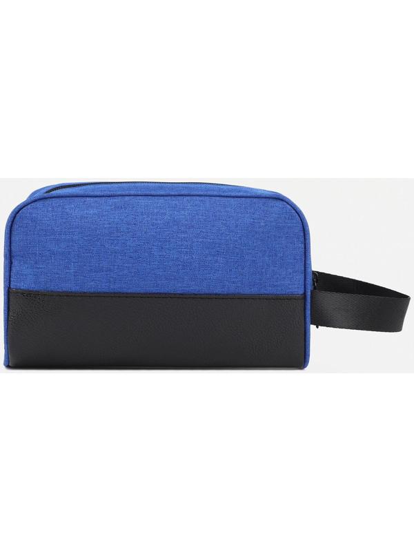 Косметичка на молнии, цвет синий