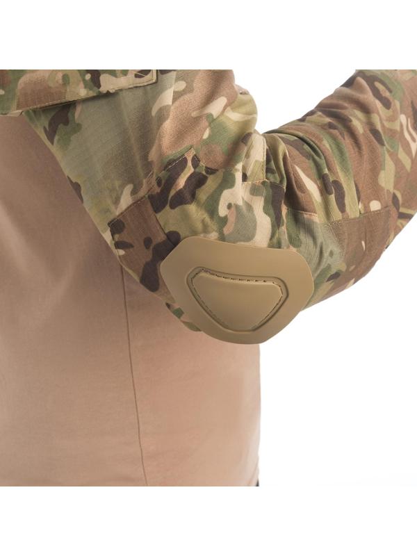 Костюм тактический, со вставками на локтях и коленях, мультикам, XL