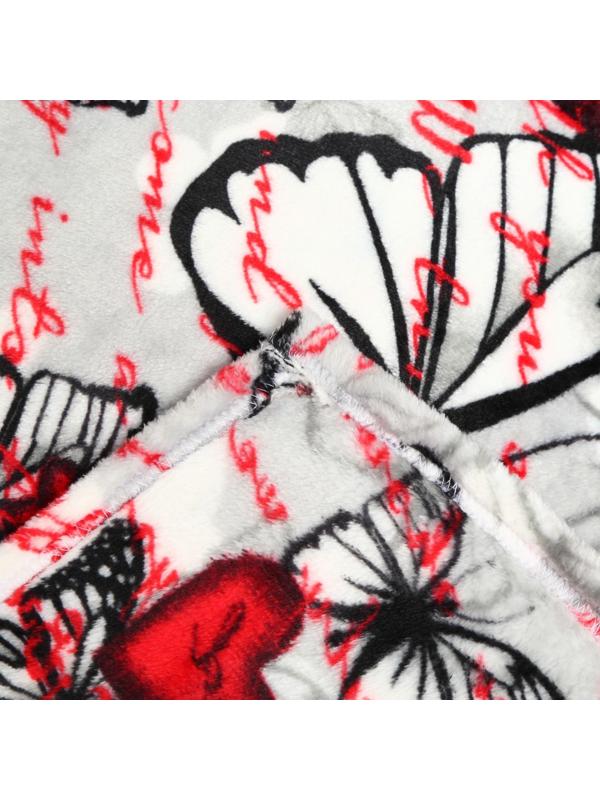 Плед Аделис Нектар 180х200см, велсофт 280г/м, полиэстер 100%