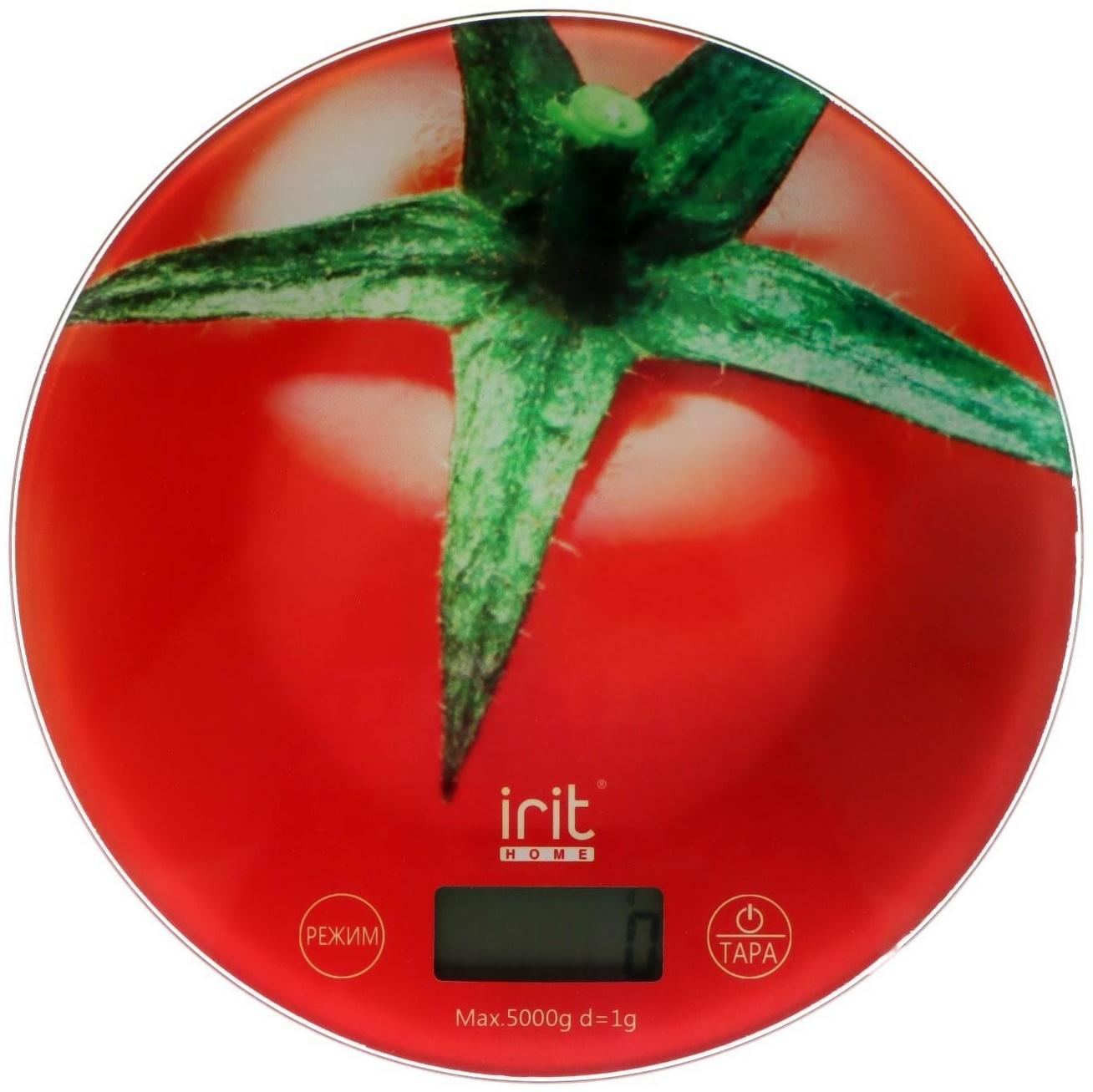 Весы кухонные Irit IR-7238, электронные, до 5 кг, рисунок 