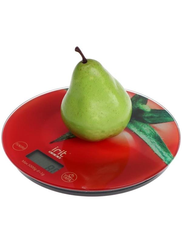 Весы кухонные Irit IR-7238, электронные, до 5 кг, рисунок 