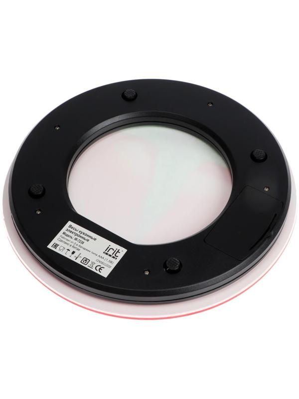 Весы кухонные Irit IR-7238, электронные, до 5 кг, рисунок 