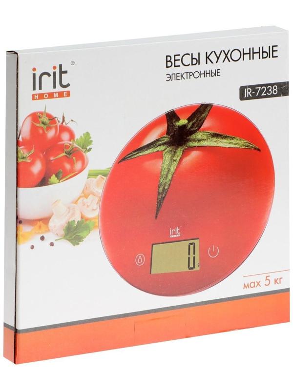 Весы кухонные Irit IR-7238, электронные, до 5 кг, рисунок 