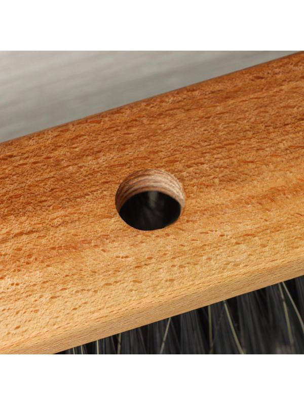 Щётка для пола Raccoon, 28×6×1,6 см, 174 пучка, искусственная щетина