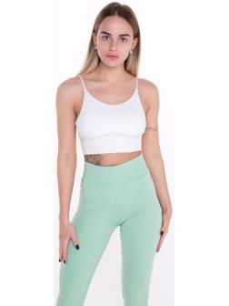 Топ женский, цвет белый, размер ONE SIZE (42-46)