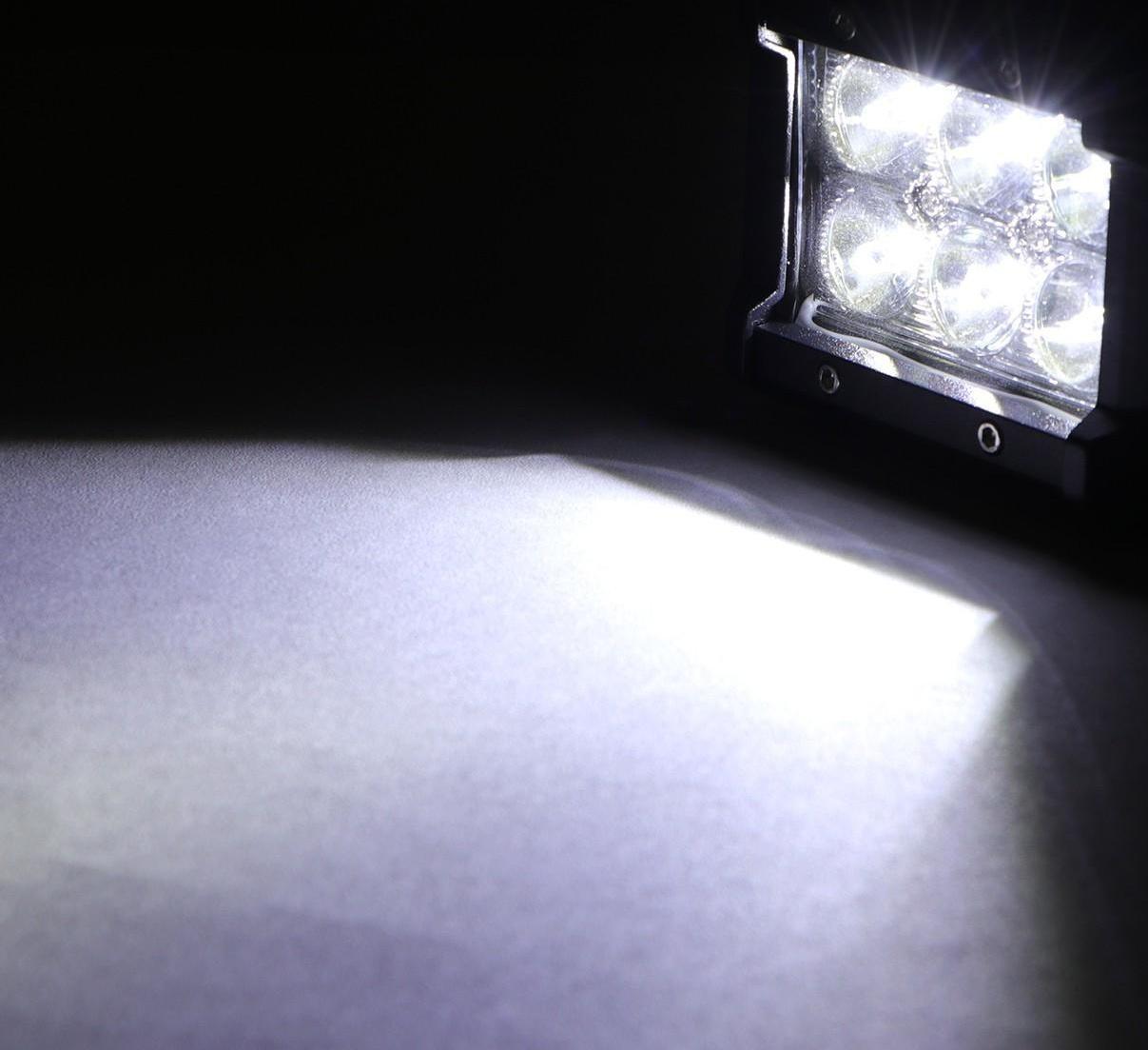 Светодиодная фара Вымпел CL-18W-S, дальний свет, 6 диодов, 18 Вт