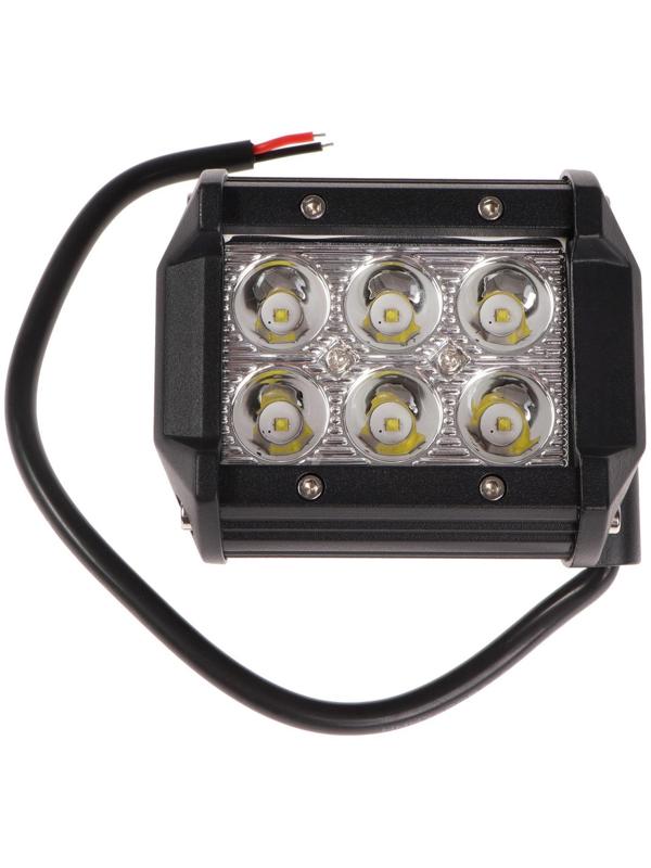 Светодиодная фара Вымпел CL-18W-S, дальний свет, 6 диодов, 18 Вт