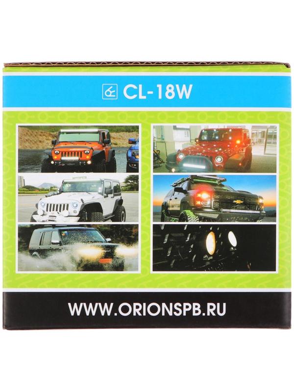 Светодиодная фара Вымпел CL-18W-S, дальний свет, 6 диодов, 18 Вт