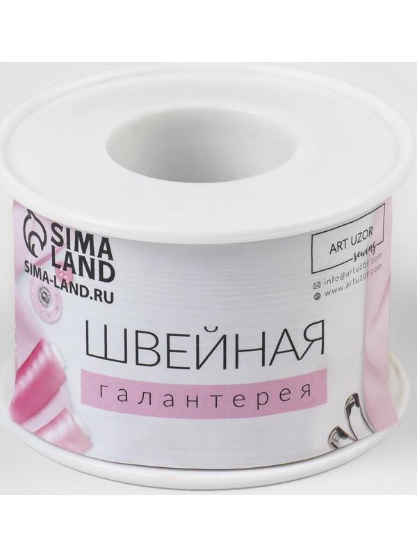 Цепь с жемчугом, 3 мм, SS8, 9 ± 1 м, цвет розовый