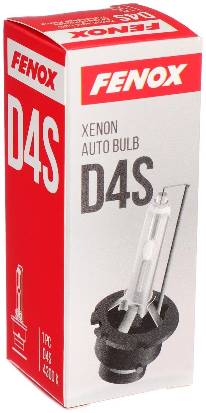 Ксеноновая лампа FENOX автомобильная, универсальная, D4S, 4300 K, BX1600