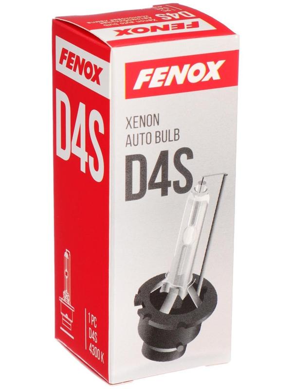 Ксеноновая лампа FENOX автомобильная, универсальная, D4S, 4300 K, BX1600