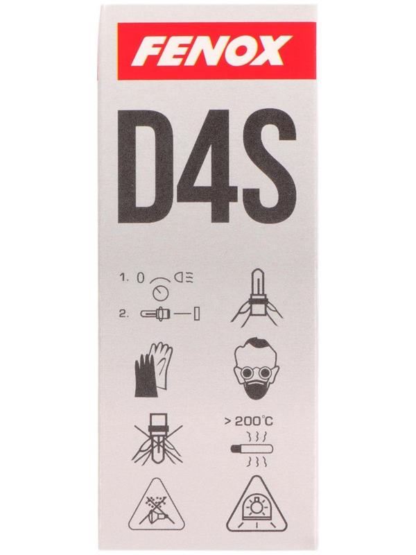 Ксеноновая лампа FENOX автомобильная, универсальная, D4S, 4300 K, BX1600