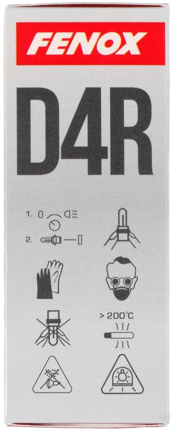 Ксеноновая лампа FENOX автомобильная, универсальная, D4R, 4300 K, BX1700