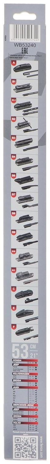 Щетка стеклоочистителя FENOX, 21