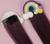 Набор накладных локонов «РАДУГА», прямой волос, на заколке, 2 шт, 50 см, цвет МИКС