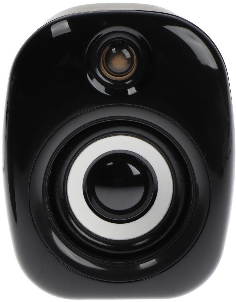 Компьютерные колонки 2.0 SmartBuy RHAPSODY, 6 Вт, USB, подсветка, чёрные