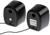 Компьютерные колонки 2.0 SmartBuy RHAPSODY, 6 Вт, USB, подсветка, чёрные