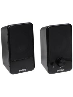 Компьютерные колонки 2.0 SmartBuy W30, 6 Вт, USB, чёрные