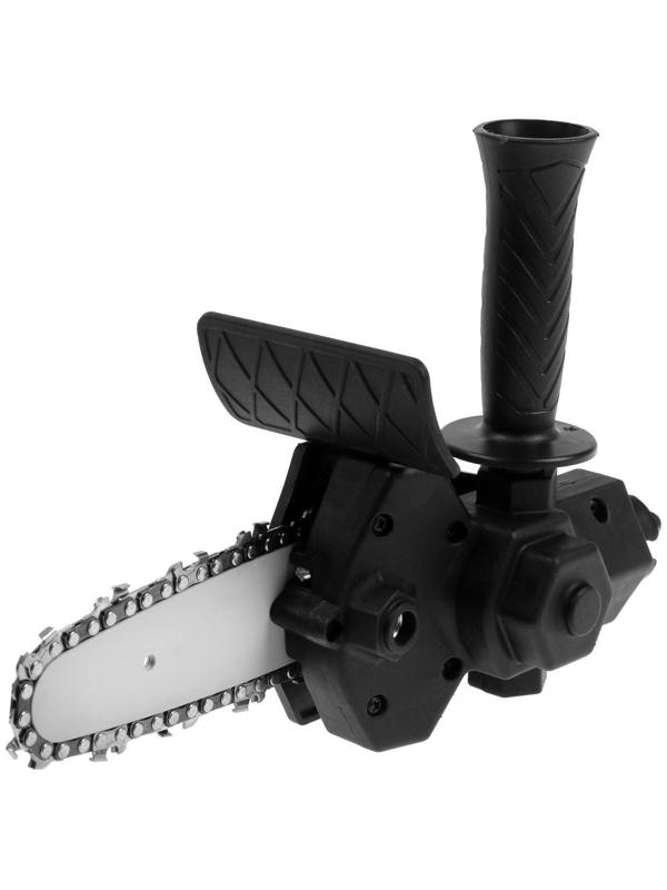 Насадка для дрели ТУНДРА, цепная пила, 100 мм, 1/4