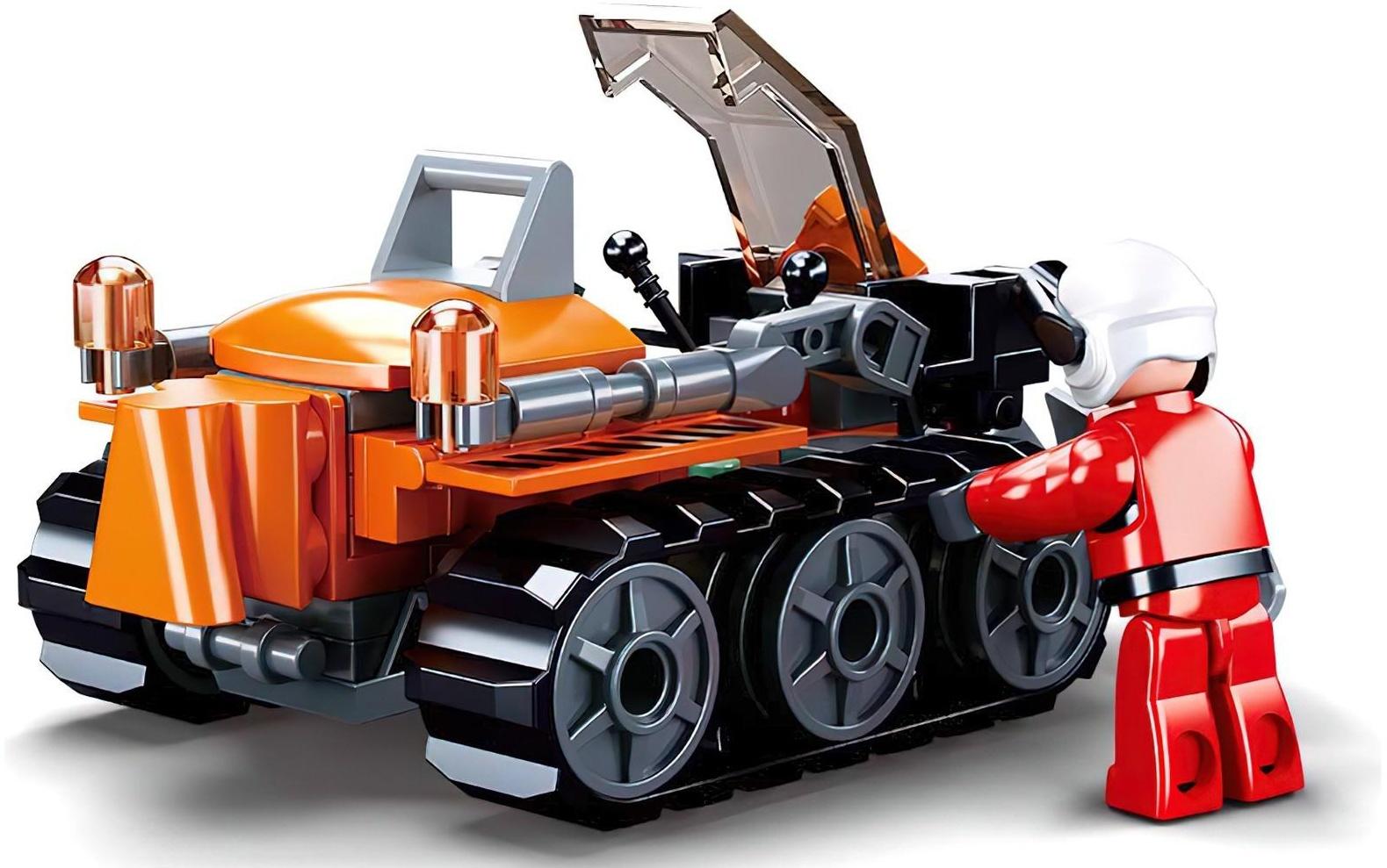 Конструктор Город «Снегоуборщик», 82 детали