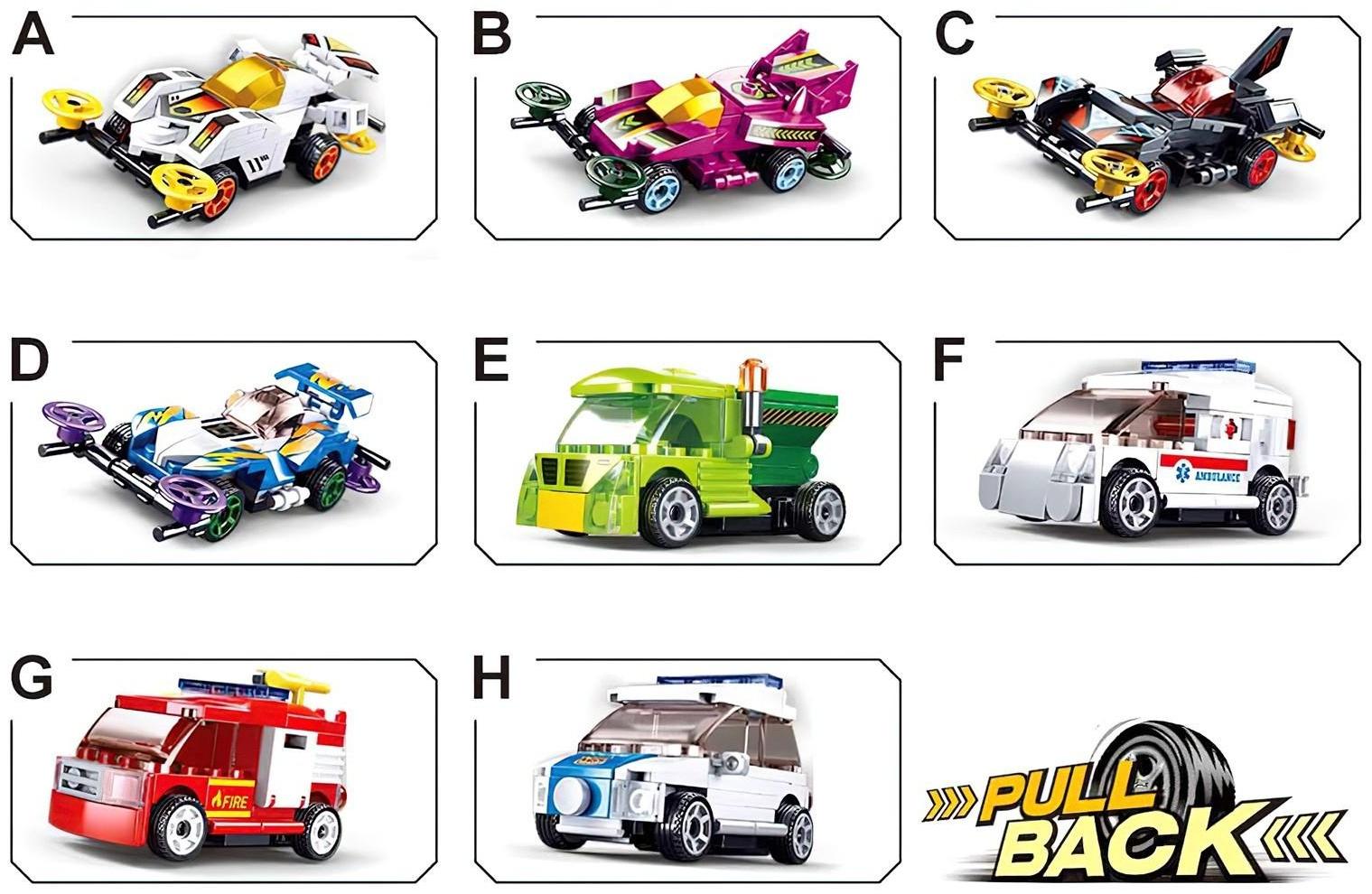 Конструктор инерционный Механо «Полицейская», 56 деталей