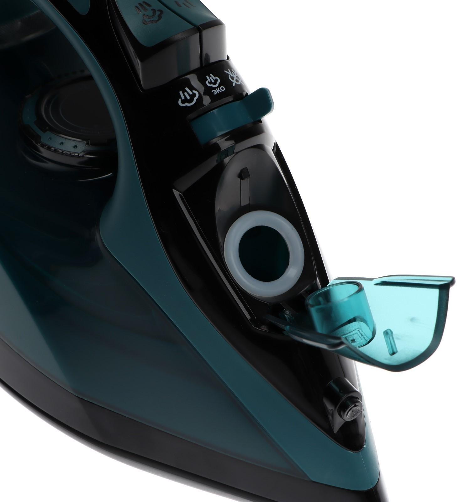 Утюг Centek CT-2317, 2800 Вт, керамическая подошва, 300 мл, синий