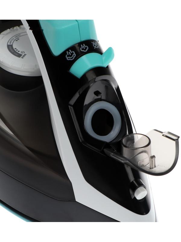 Утюг Centek CT-2314, 2800 Вт, керамическая подошва, 320 мл, бело-фиолетовый