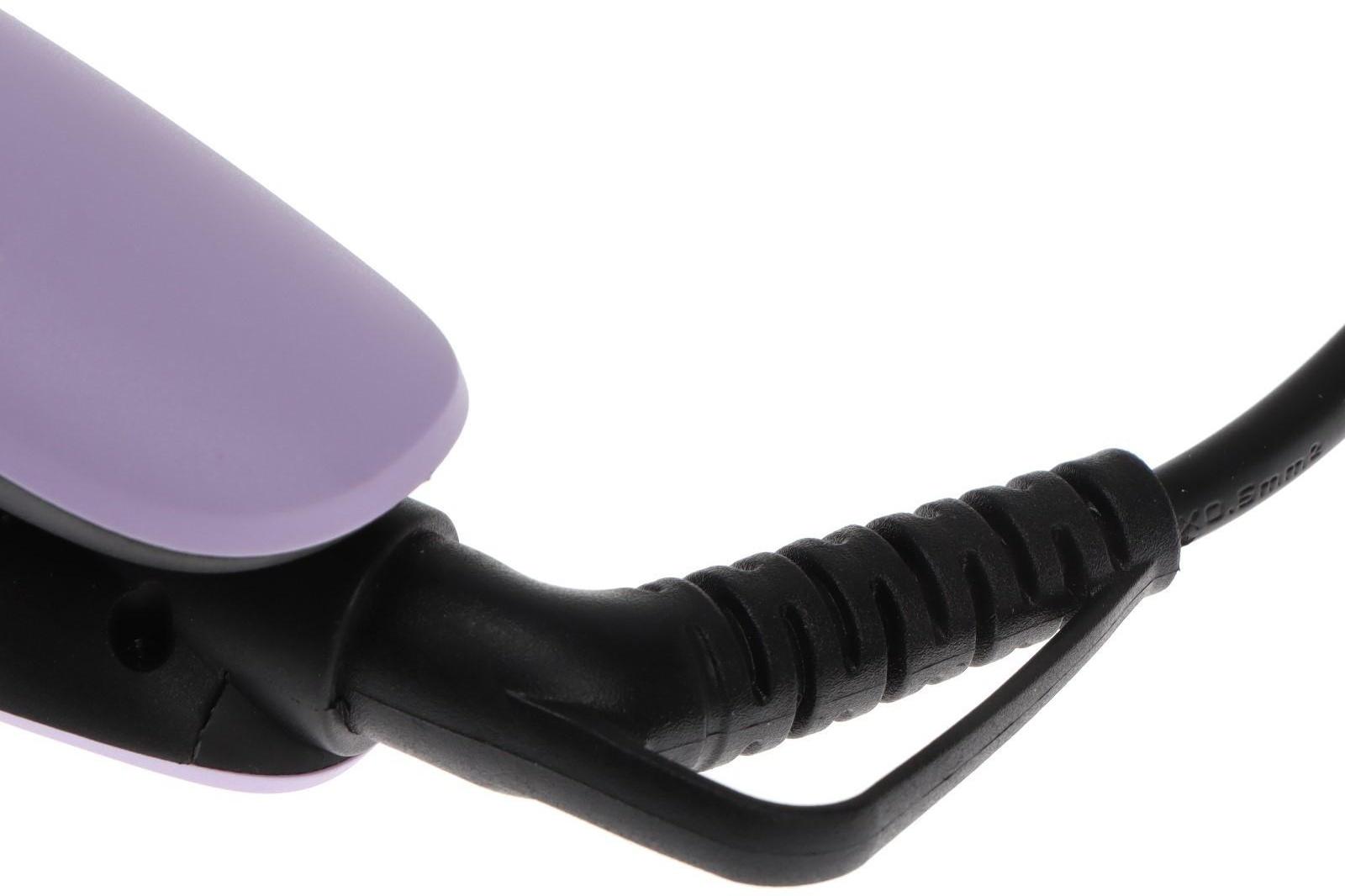 Выпрямитель Centek CT-2011, 45 Вт, керамическое покрытие, до 220 °C, чёрно-фиолетовый