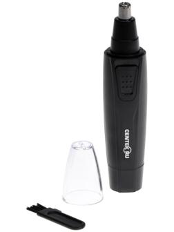 Триммер для волос Centek CT-2196, для носа/ушей, 1хАА (не в компл.), чёрный