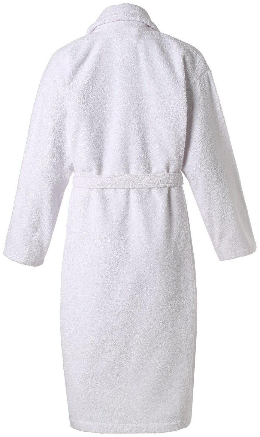 Халат махровый Этель, женский, р 42-44 цвет белый, 100% хлопок, 320 г/м2