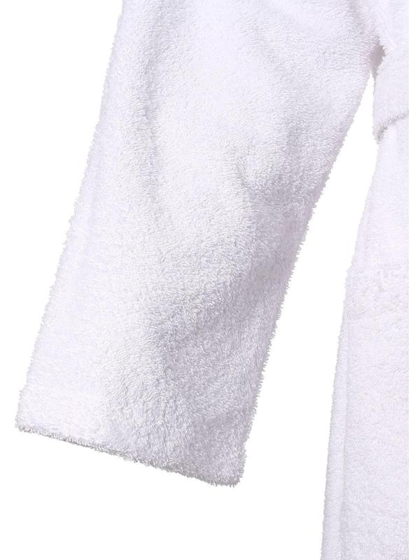 Халат махровый Этель, женский, р 42-44 цвет белый, 100% хлопок, 320 г/м2