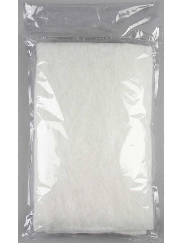 Синтепон полотно нетканое, 60 гр/кв. метр, 150 × 220 см, цвет белый