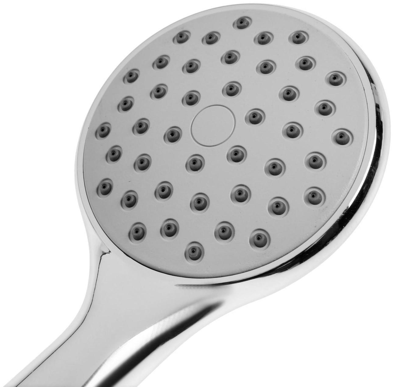 Набор для душа ZEIN Z0104, шланг 150 см, гайки металл, втулка пластик, лейка 1 режим