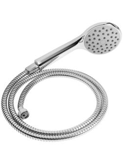 Набор для душа ZEIN Z0104, шланг 150 см, гайки металл, втулка пластик, лейка 1 режим