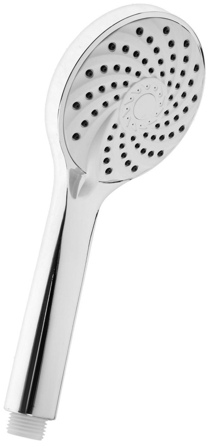 Душевая лейка ZEIN Z2600, пластик, 3 режима, хром