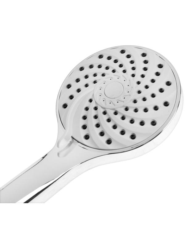 Душевая лейка ZEIN Z2600, пластик, 3 режима, хром